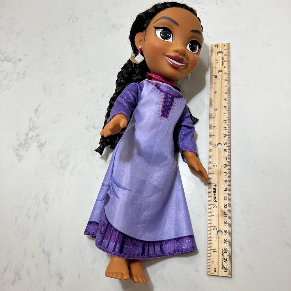 Disney Doll in Elegant Purple Gown - Picture 7 of 7